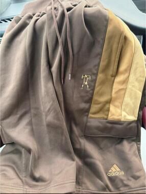 Adidas 2006 Kevin Garnett Brown Hoop Shorts Mens SM Rare Grail 90s Y2K